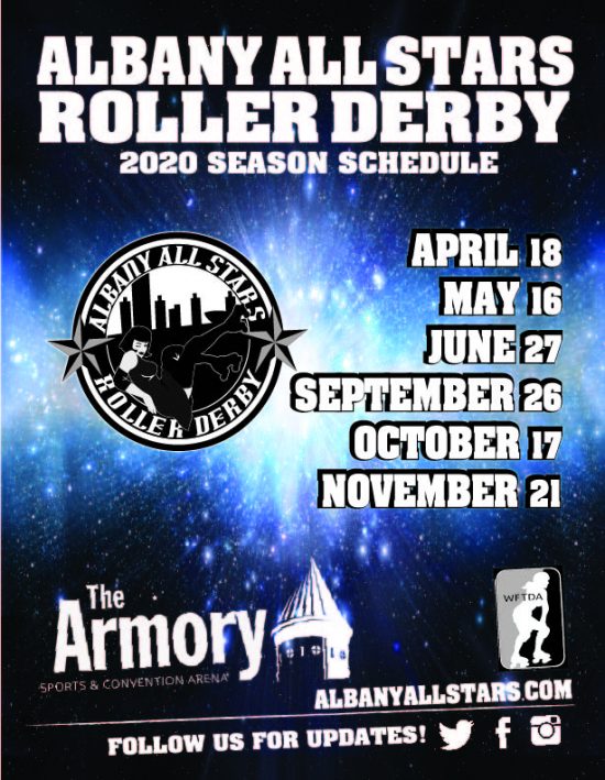 Schedule & Events - Albany All Stars Roller Derby